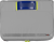 PAX Funktionsmodul P5/11 - Zugang/IO, Frontansicht, Grifffarbe blau, Farbe der Tasche grau